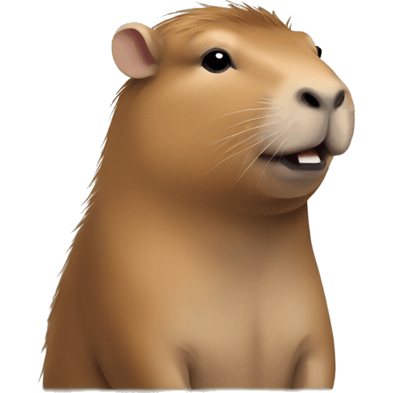 Capybara emoji