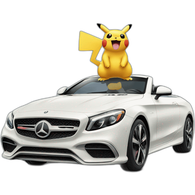 pokemon on luxury cars emoji