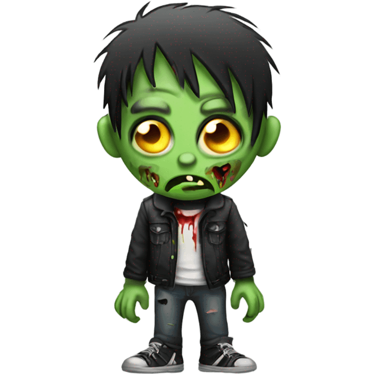 Emo zombie emoji