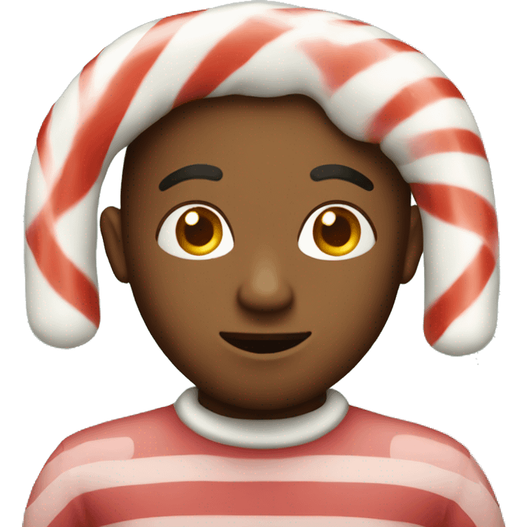 Peppermint candy emoji