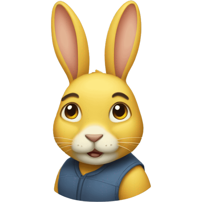 yellow rabbit emoji