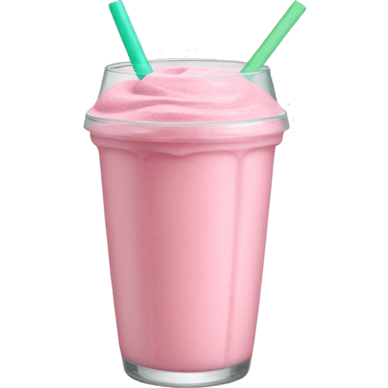 Light pink smoothie  emoji