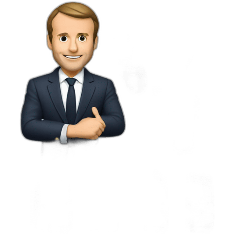 Macron biere emoji