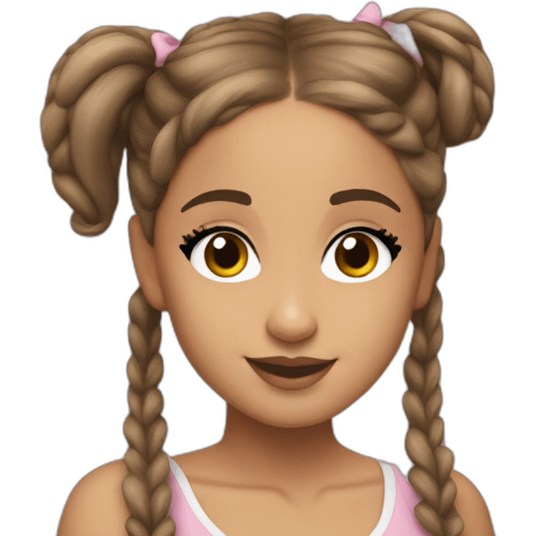 The singer ariana grande emoji