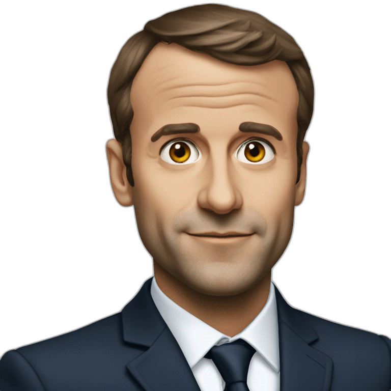 Emanuel Macron emoji