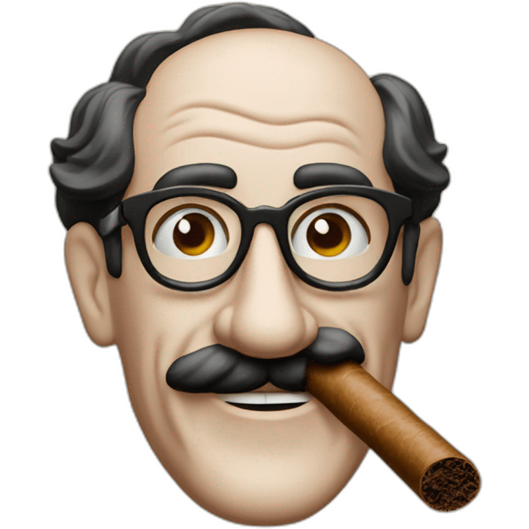 Groucho Marx cigar emoji