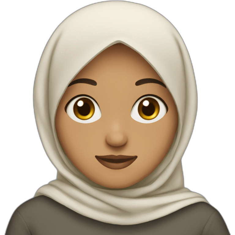 Hijabi teenager  emoji