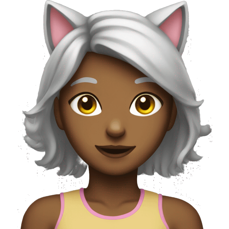 Catgirl emoji