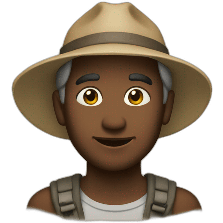 someone who discover a beautiful new land emoji