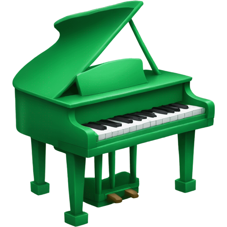 green toy piano emoji