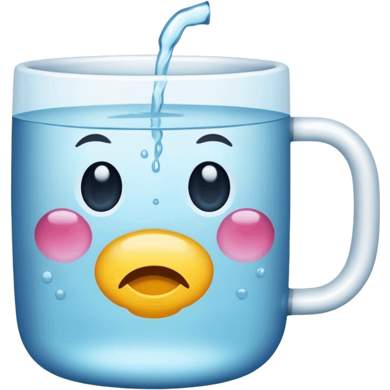 water in coffee mug emoji