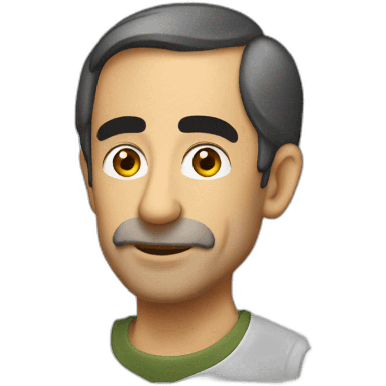 Zemmour qui boit une bière emoji