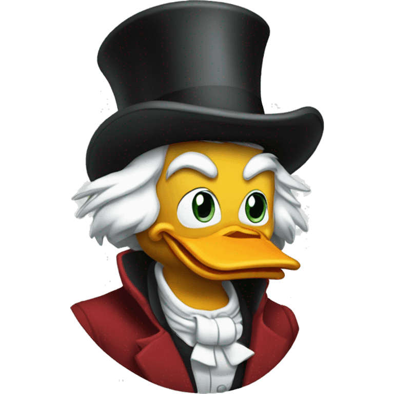 Scrooge McDuck emoji