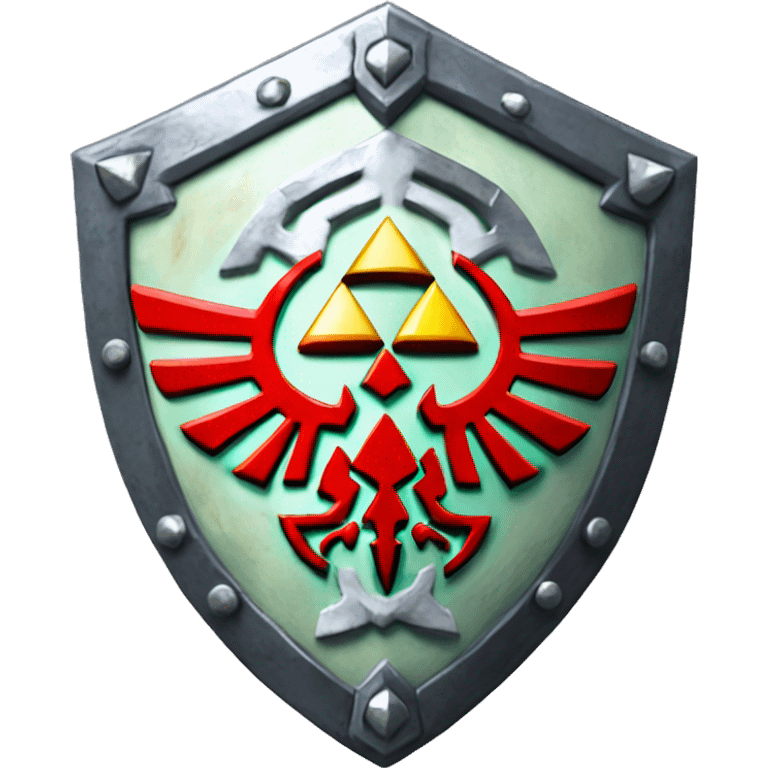 Legend of zelda hylian shield emoji