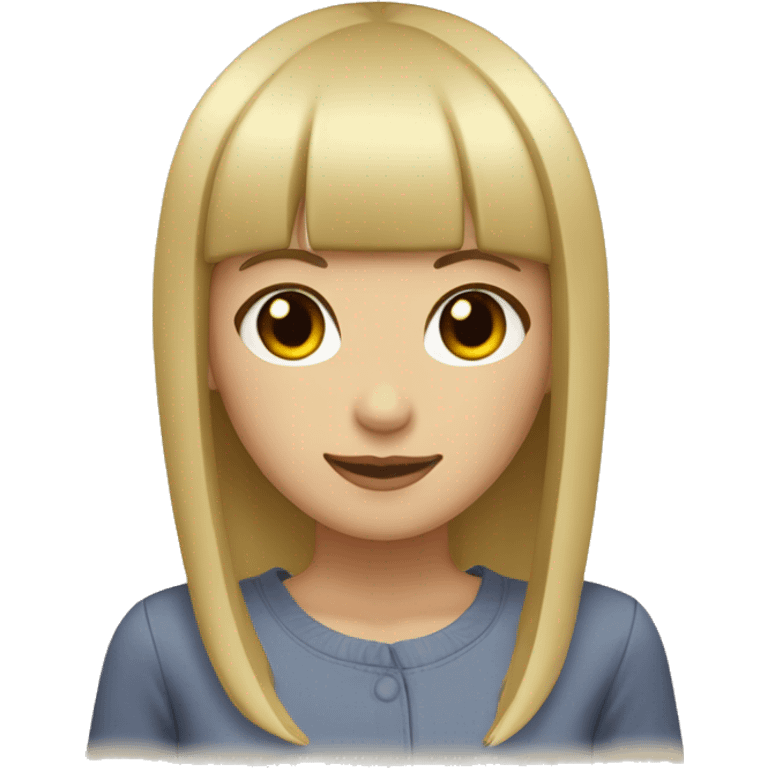 dark-brown-blunt-bangs-short-hair-blonde-tips-tan-skin-japanese-girl emoji