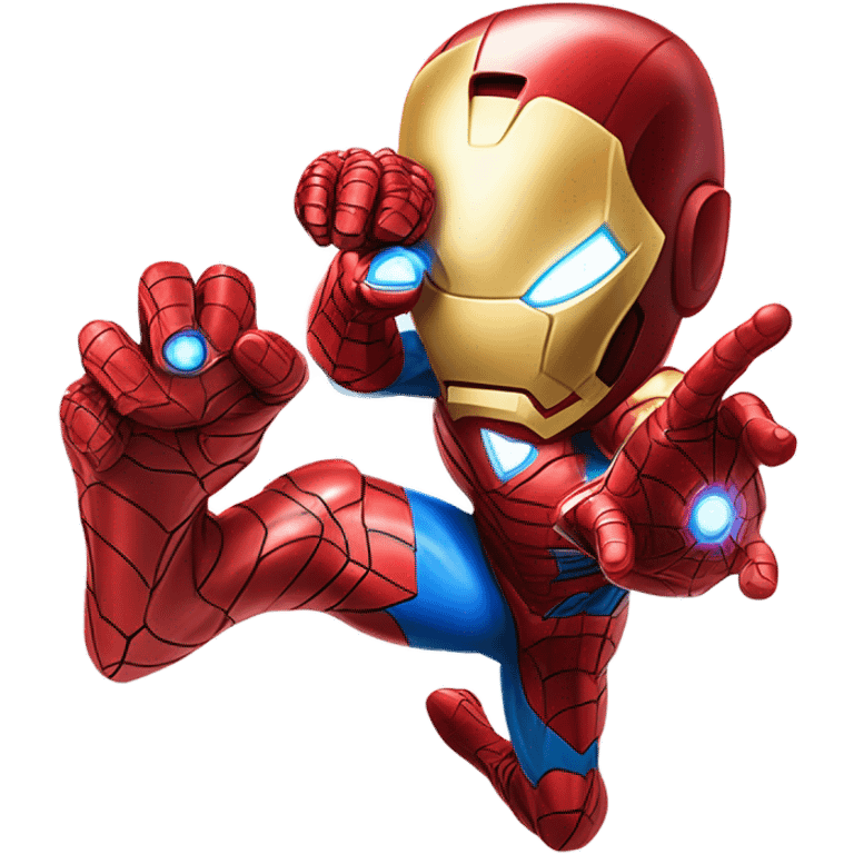 iron-man-spider-man emoji