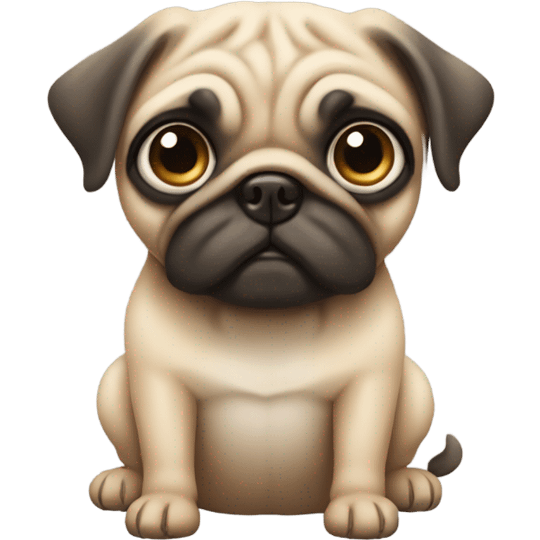 Pug emoji