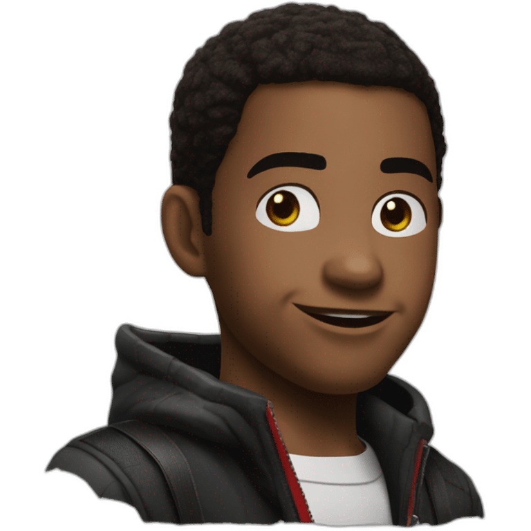 Miles morales dans Spider-man 2 emoji