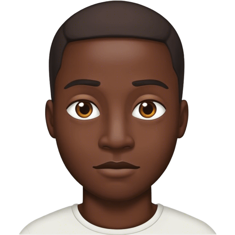 A black guy emoji