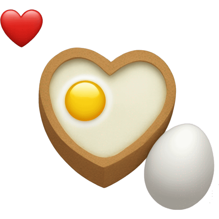 heart and eggplan emoji