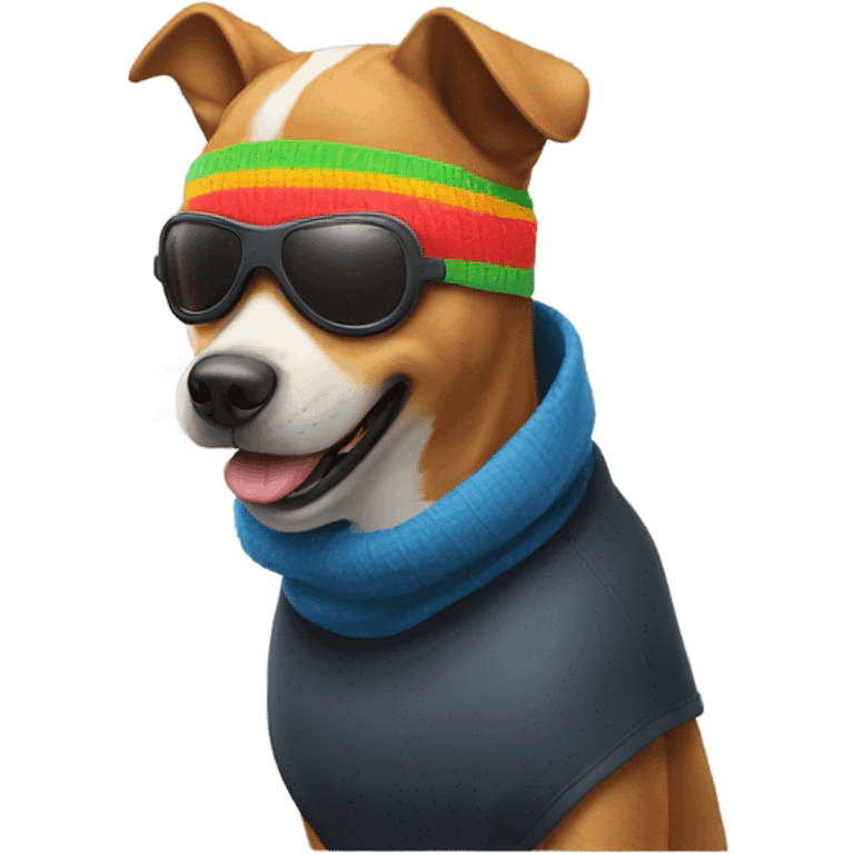 dog ski mask  emoji