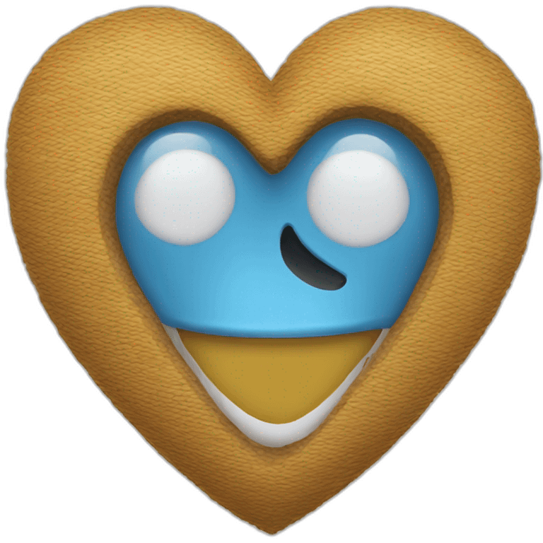 Un cœur emoji