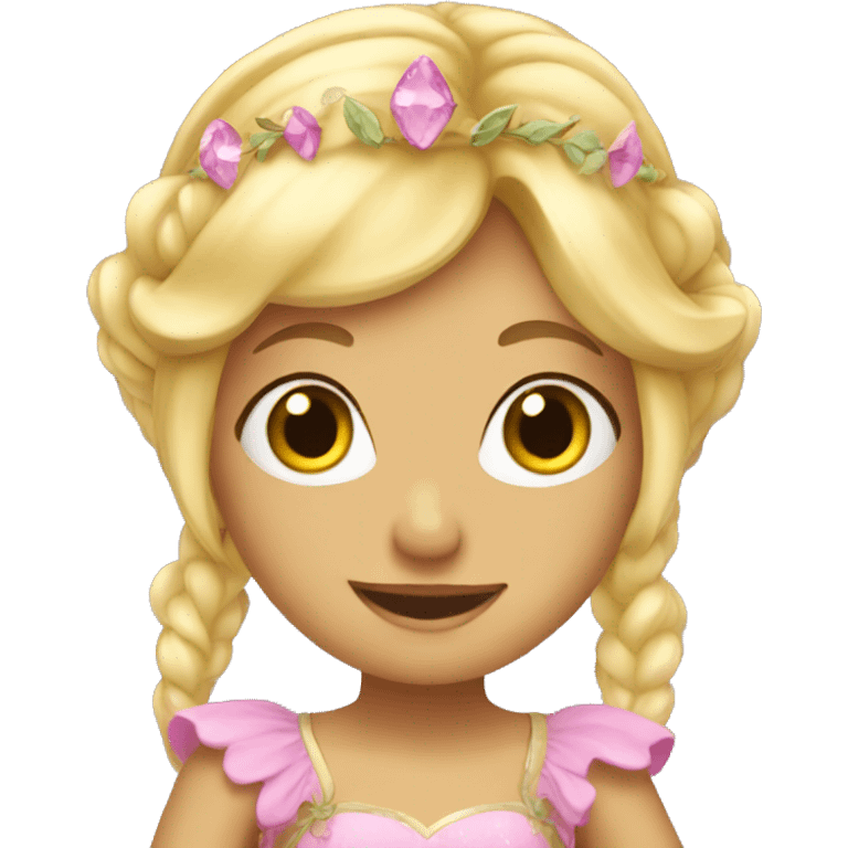 Blonde fairy princess emoji