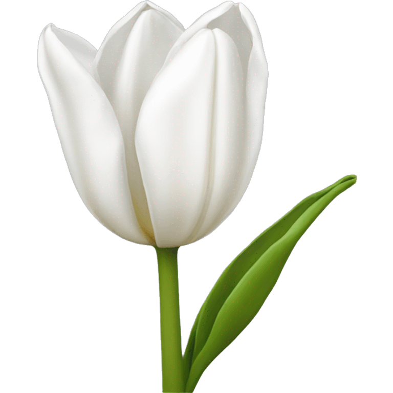 White tulip emoji