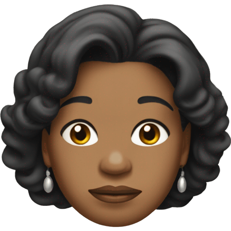 oprah winfrey with sad face emoji