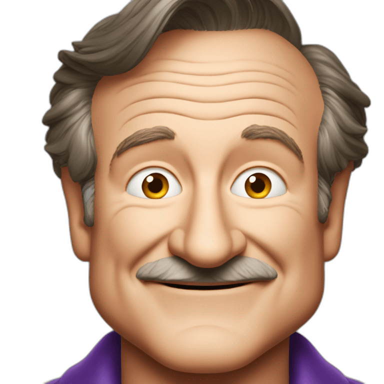 Robin Williams genie emoji