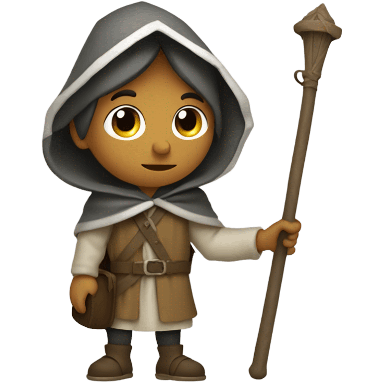 young medieval pilgrim emoji