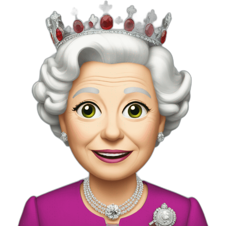 queen elizabeth emoji