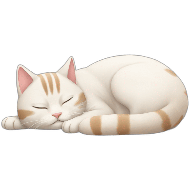 cat sleep emoji