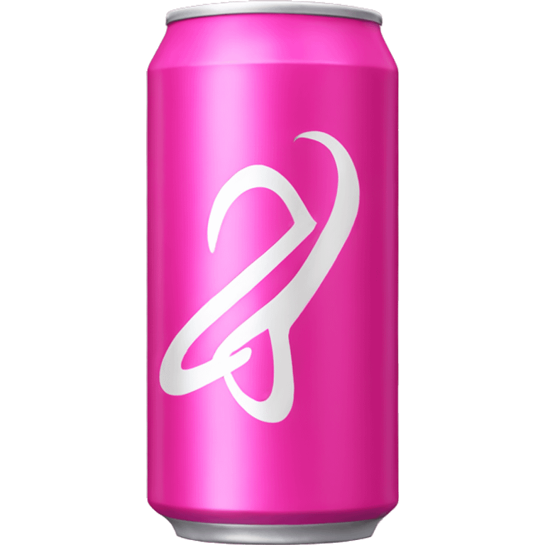 Pink energy drink can  emoji