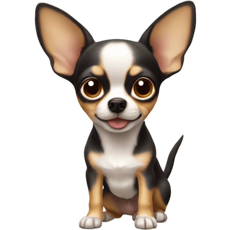 A Chihuahua with big ears  emoji