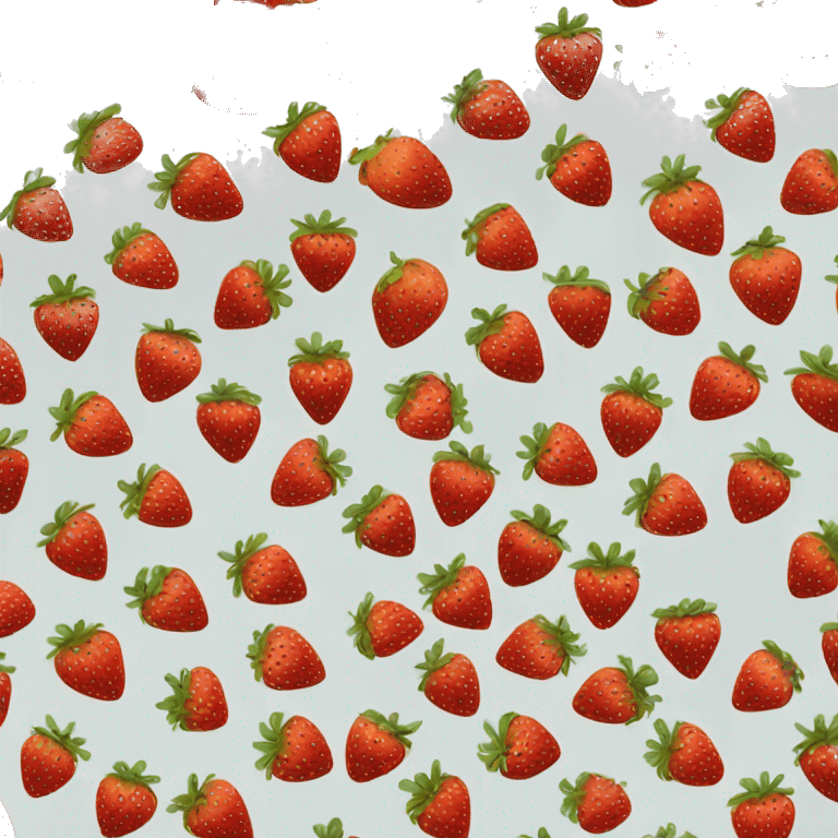 angry strawberry emoji