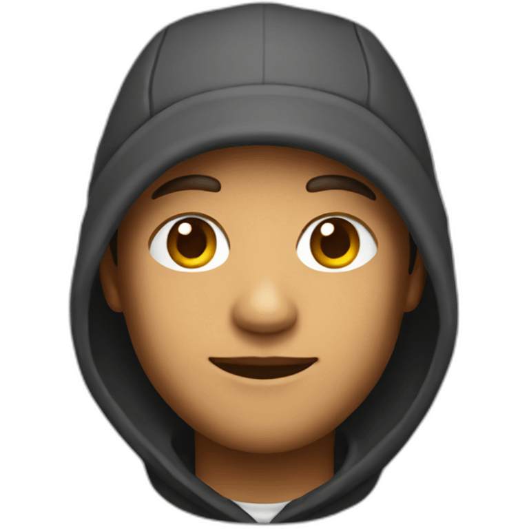 Developer in hat and hoodie emoji