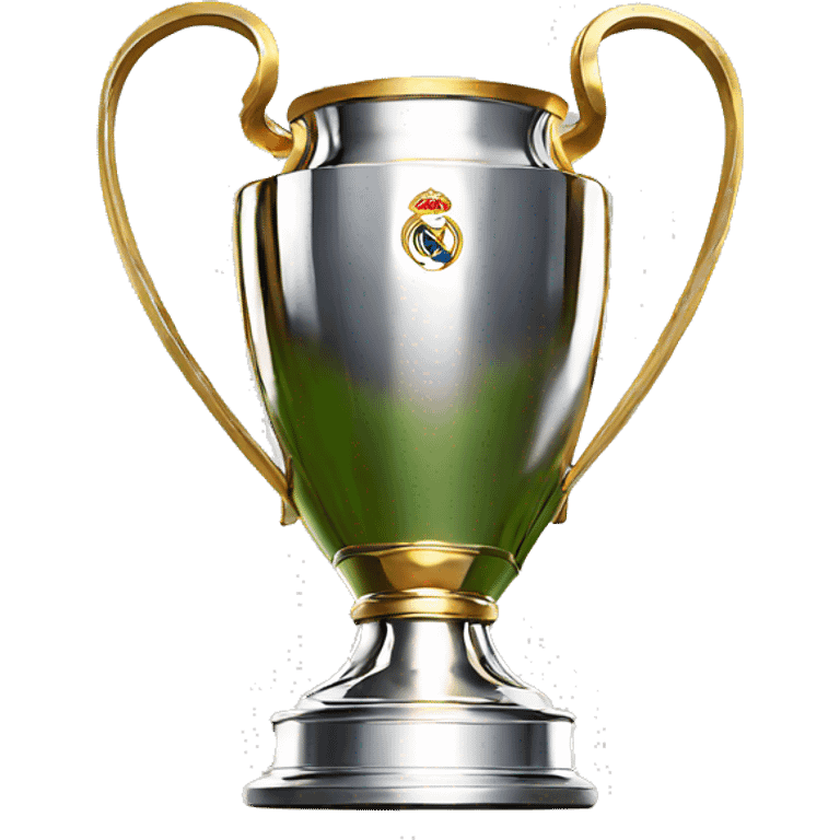 uefa champions league trophy for real madrid emoji