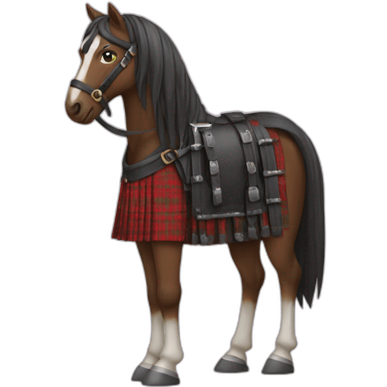 women-horse-kilt emoji