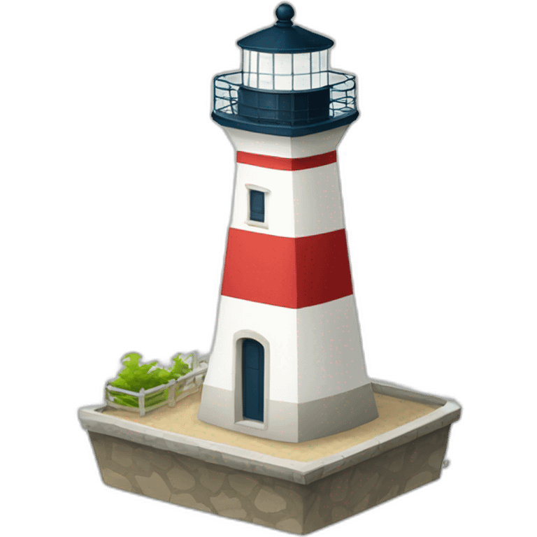 Phare Cap Ferret emoji