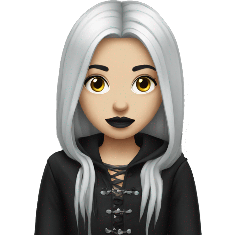 goth girl emoji