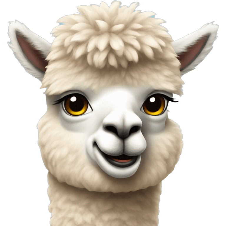 alpaca full size  emoji