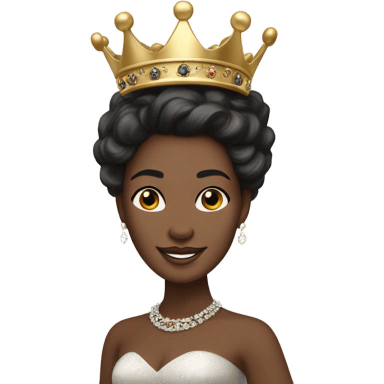 Ebony Queen emoji