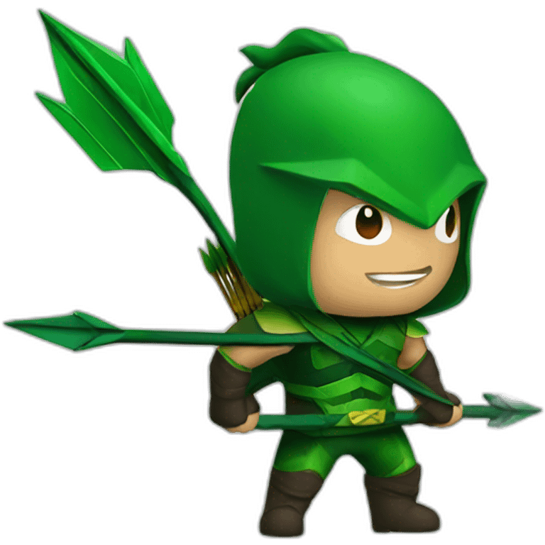 Green arrow emoji