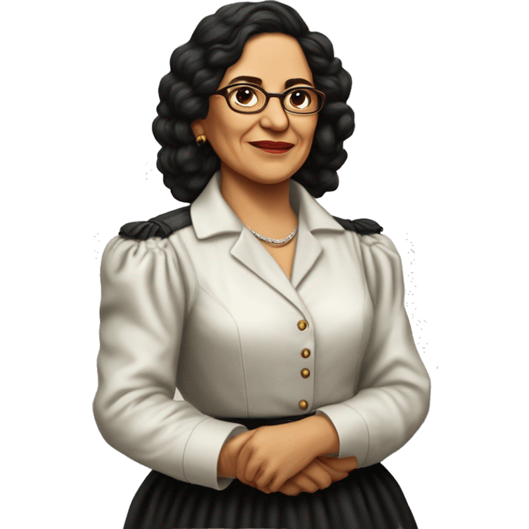 Julia Constancia de Burgos García was a Puerto Rican poet. As an advocate of Puerto Rican independence, she served as Secretary General of the Daughters of Freedom, the women's branch of the Puerto Rican Nationalist Party.  emoji