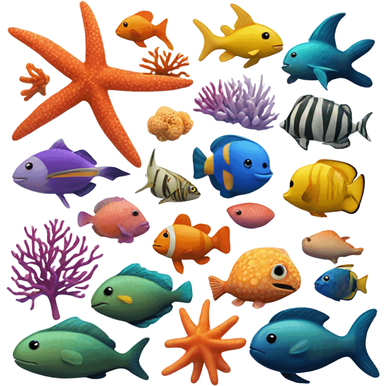 Sea life  emoji