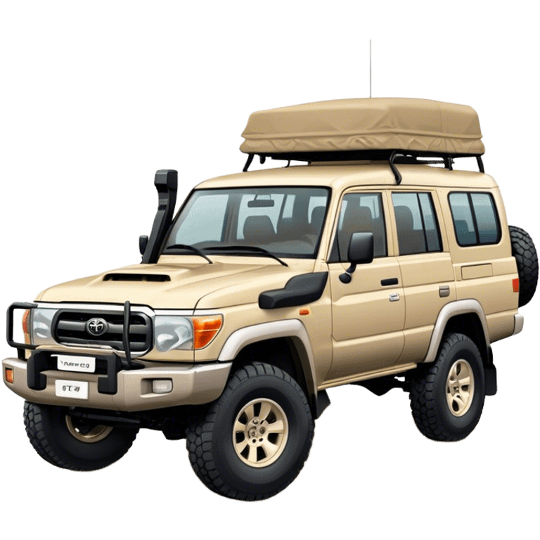 landcruiser 79 series - Toyota (Model Year: 2008) (Iconic colour: sand) emoji