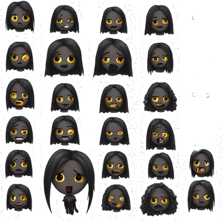 goth emojis emoji