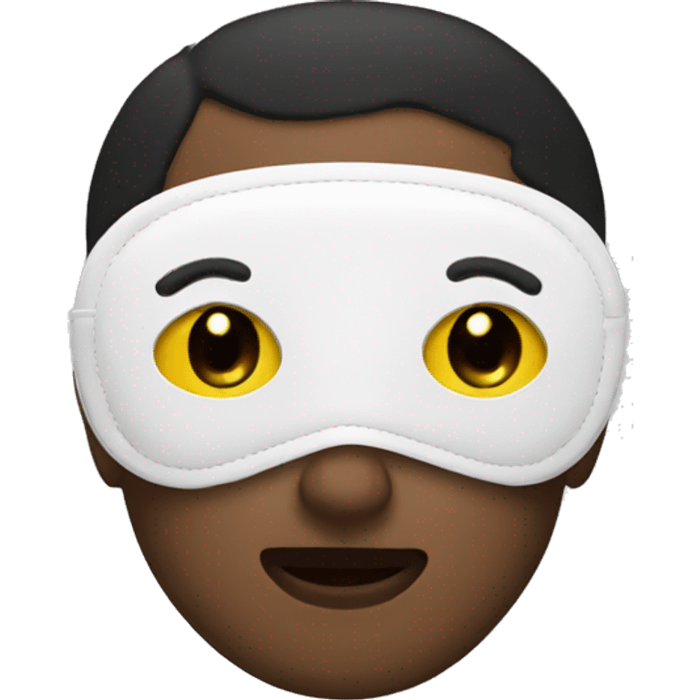 sleep mask emoji