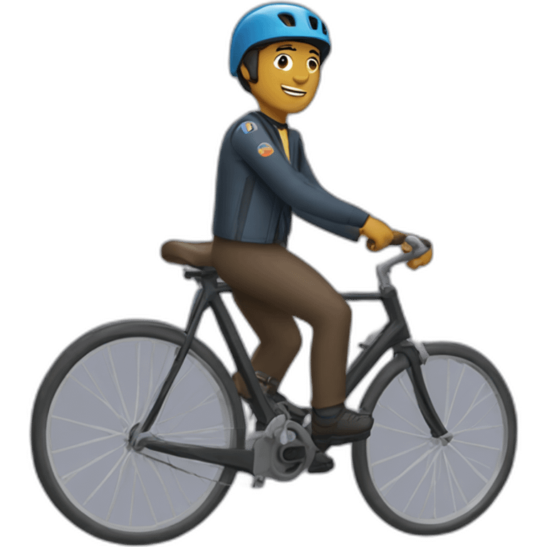 Jules César biking emoji